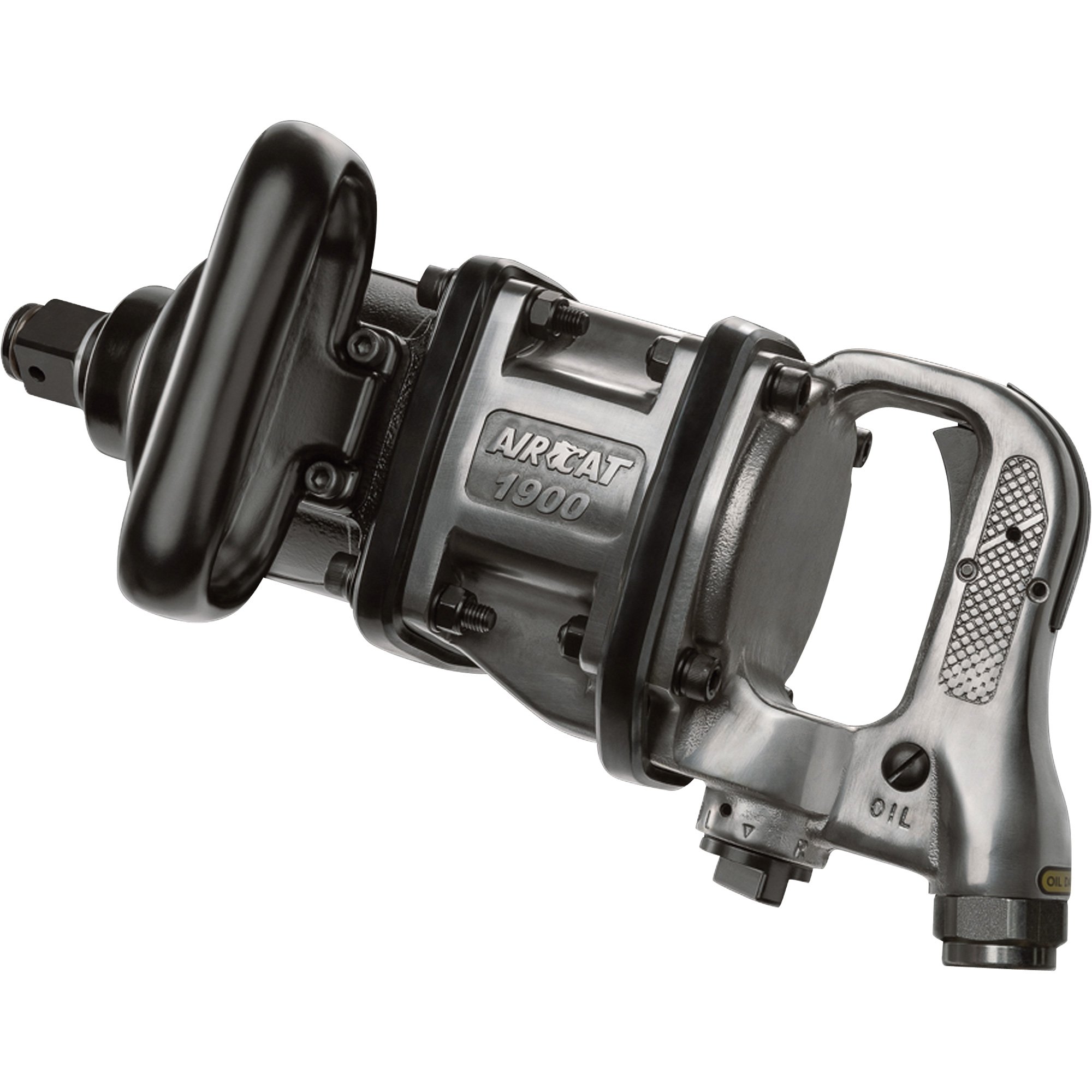 Aircat 1in. Super Duty Aluminum Impact Wrench — 1in. Short Anvil, 1900 Ft.-Lbs. Torque, Model# 1900-1